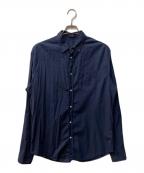 Frank&Eileenフランクアンドアイリーン）の古着「LUKE 長袖シャツ」｜ネイビー