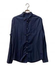 Frank&Eileen（フランクアンドアイリーン）の古着「LUKE 長袖シャツ」｜ネイビー