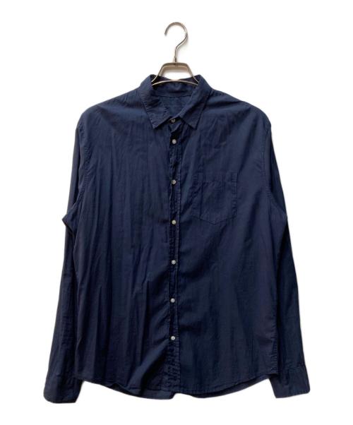 Frank&Eileen（フランクアンドアイリーン）Frank&Eileen (フランクアンドアイリーン) LUKE 長袖シャツ ネイビー サイズ:Lの古着・服飾アイテム