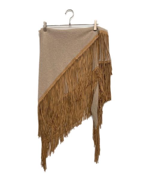 Babjades（バブジェイズ）Babjades (バブジェイズ) CASHMERE STOLE ベージュ サイズ:Freeの古着・服飾アイテム