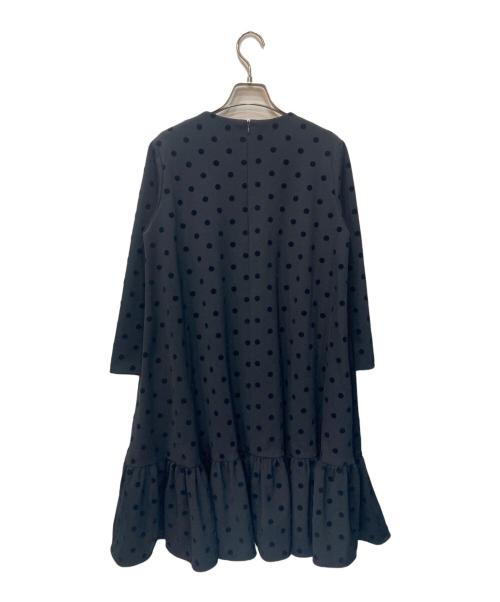 trefle（トレフル）trefle (トレフル) ドット柄ワンピース ネイビー サイズ:Freeの古着・服飾アイテム