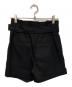 ANINE BING (アニン ビン) short pants ショート パンツ ブラック サイズ:30（実寸参照）：6000円