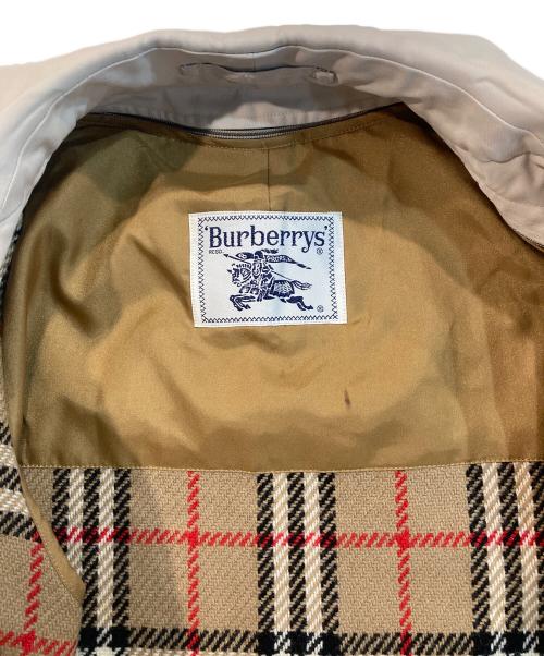 Burberry's（バーバリー）Burberry's (バーバリーズ) ノバチェックライナー付きステンカラーコート ベージュ サイズ:Sの古着・服飾アイテム