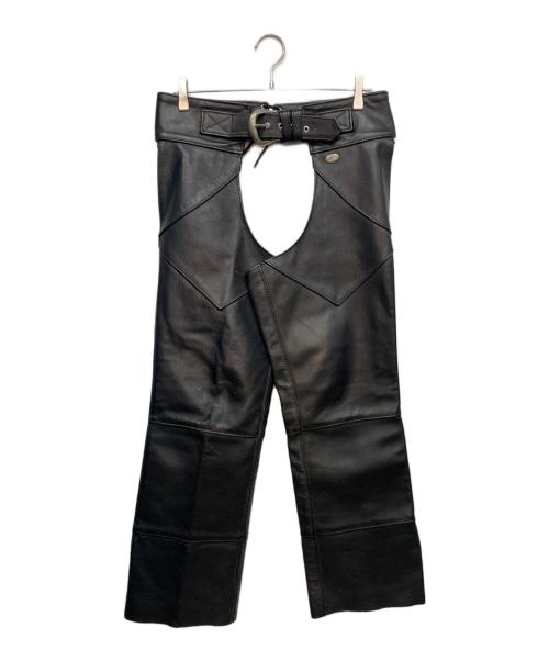 HARLEY-DAVIDSON（ハーレーダビッドソン）HARLEY-DAVIDSON (ハーレーダビッドソン) レザーチャップス ブラック サイズ:XLの古着・服飾アイテム