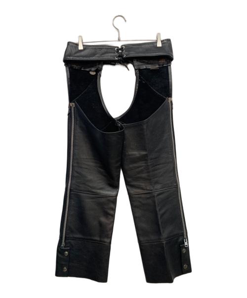 HARLEY-DAVIDSON（ハーレーダビッドソン）HARLEY-DAVIDSON (ハーレーダビッドソン) レザーチャップス ブラック サイズ:XLの古着・服飾アイテム