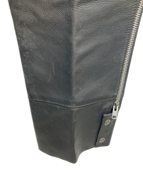 HARLEY-DAVIDSON（ハーレーダビッドソン）HARLEY-DAVIDSON (ハーレーダビッドソン) レザーチャップス ブラック サイズ:XLの古着・服飾アイテム