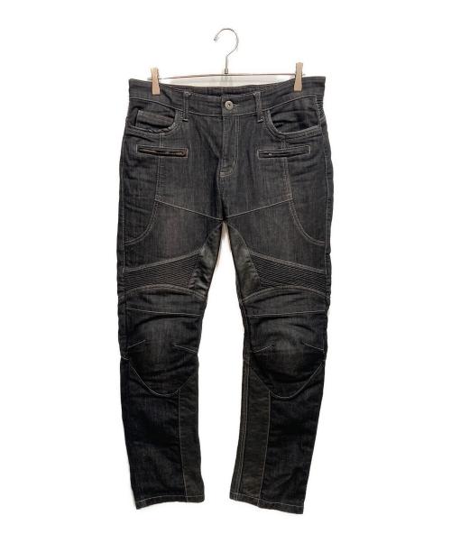 THE DEGNER CLASSIC BRAND（ザ・デグナー・クラシック・ブランド）THE DEGNER CLASSIC BRAND (デグナークラシックブランド) カップ付きブラックデニムパンツ ブラック サイズ:Lの古着・服飾アイテム