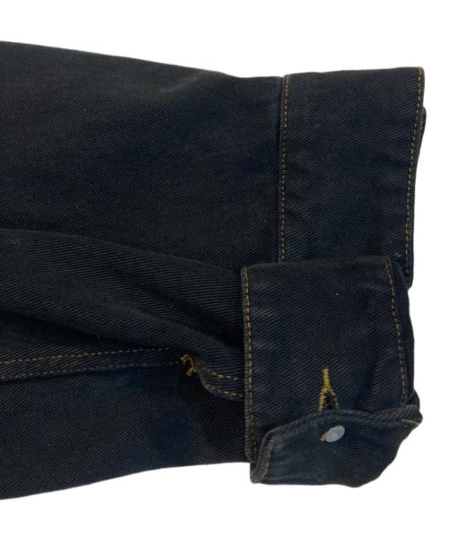 HARLEY-DAVIDSON（ハーレーダビッドソン）HARLEY-DAVIDSON (ハーレーダビッドソン) ブラックデニムジャケット ブラック サイズ:Lの古着・服飾アイテム