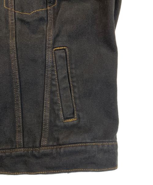 HARLEY-DAVIDSON（ハーレーダビッドソン）HARLEY-DAVIDSON (ハーレーダビッドソン) ブラックデニムジャケット ブラック サイズ:Lの古着・服飾アイテム