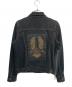 HARLEY-DAVIDSON (ハーレーダビッドソン) ブラックデニムジャケット ブラック サイズ:L：9000円