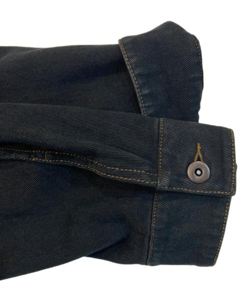 HARLEY-DAVIDSON（ハーレーダビッドソン）HARLEY-DAVIDSON (ハーレーダビッドソン) ブラックデニムジャケット ブラック サイズ:Lの古着・服飾アイテム