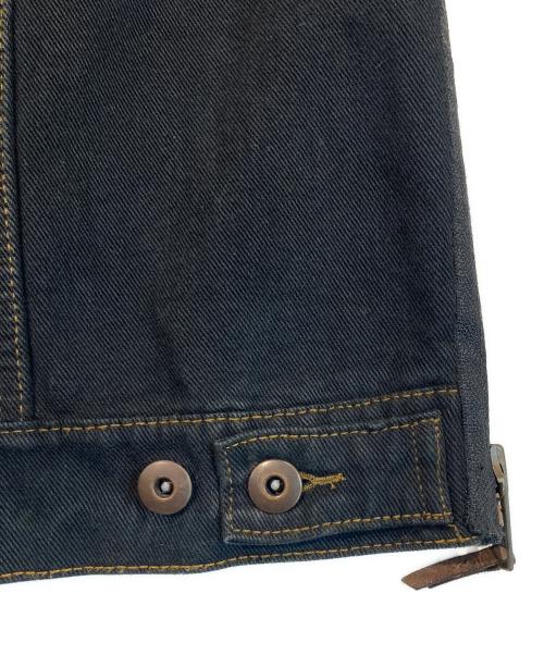 HARLEY-DAVIDSON（ハーレーダビッドソン）HARLEY-DAVIDSON (ハーレーダビッドソン) ブラックデニムジャケット ブラック サイズ:Lの古着・服飾アイテム