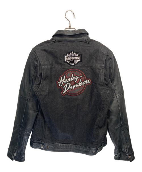 THE DEGNER CLASSIC BRAND（ザ・デグナー・クラシック・ブランド）THE DEGNER CLASSIC BRAND (デグナークラシックブランド) 切替バイカージャケット ブラック サイズ:Lの古着・服飾アイテム