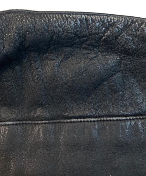 THE DEGNER CLASSIC BRAND（ザ・デグナー・クラシック・ブランド）THE DEGNER CLASSIC BRAND (デグナークラシックブランド) 切替バイカージャケット ブラック サイズ:Lの古着・服飾アイテム