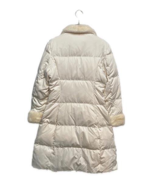 COACH（コーチ）COACH (コーチ) ダウンコート ホワイト サイズ:4の古着・服飾アイテム