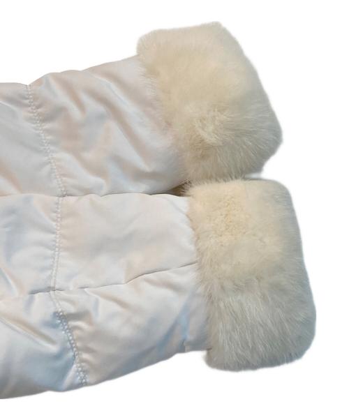 COACH（コーチ）COACH (コーチ) ダウンコート ホワイト サイズ:4の古着・服飾アイテム