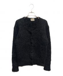PINK HOUSE（ピンクハウス）の古着「モヘアカーディガン」｜ブラック