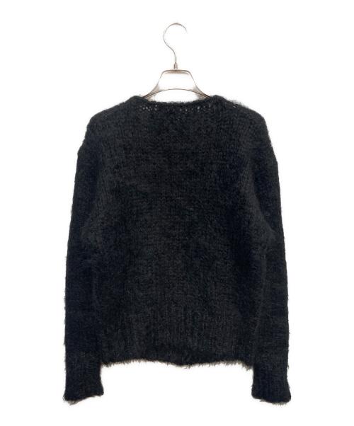 PINK HOUSE（ピンクハウス）PINK HOUSE (ピンクハウス) モヘアカーディガン ブラック サイズ:Freeの古着・服飾アイテム