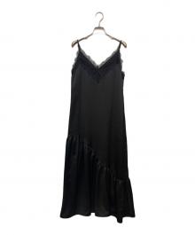 Ameri（アメリ）の古着「LADY LAYERED CAMI DRESS」｜ブラック