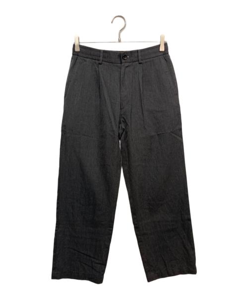 N.HOOLYWOOD（エヌ ハリウッド）N.HOOLYWOOD (エヌ ハリウッド) COMPILE LINE EASY SLACKS グレー サイズ:36の古着・服飾アイテム