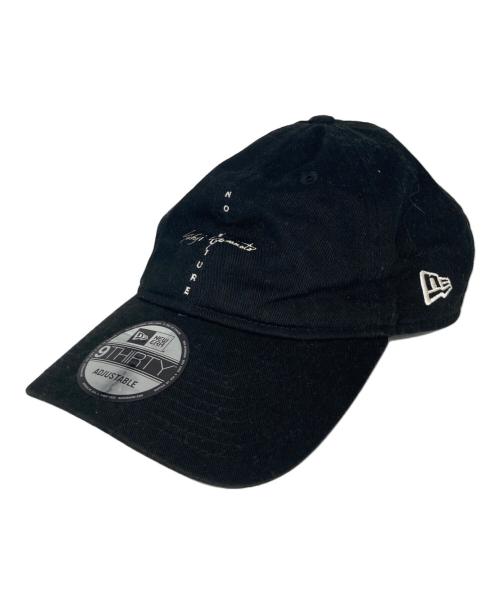 YOHJI YAMAMOTO（ヨウジヤマモト）YOHJI YAMAMOTO (ヨウジヤマモト) New Era (ニューエラ) キャップ ブラック サイズ:Freeの古着・服飾アイテム