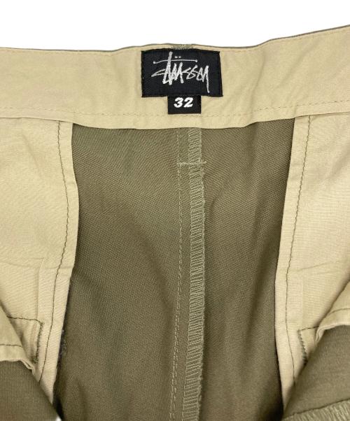 stussy（ステューシー）stussy (ステューシー) ハーフパンツ オリーブ サイズ:32の古着・服飾アイテム