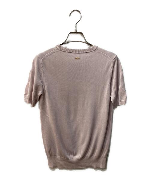 anuans（アニュアンス）anuans (アニュアンス) シルクブレンドアンサンブルニット ピンク サイズ:Freeの古着・服飾アイテム