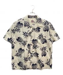 Duke Kahanamoku（デュークカハナモク）の古着「COTTON HAWAIIAN SHIRT」｜ホワイト