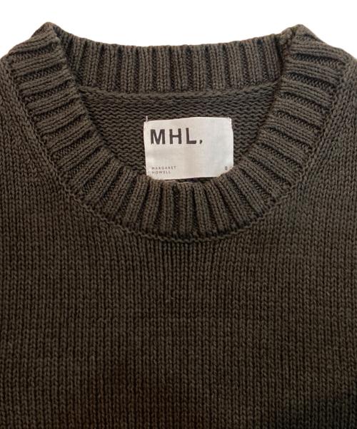 MHL（エムエイチエル）MHL (エムエイチエル) COARSE COTTON LINEN ベスト オリーブ サイズ:2の古着・服飾アイテム