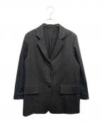 MARGARET HOWELLマーガレットハウエル）の古着「FLANNEL テーラードジャケット」｜グレー