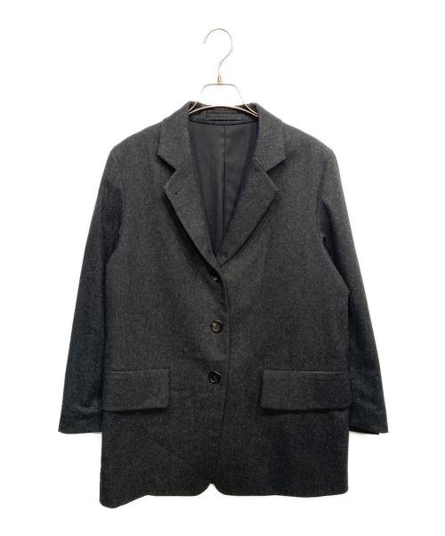 MARGARET HOWELL（マーガレットハウエル）MARGARET HOWELL (マーガレットハウエル) FLANNEL テーラードジャケット グレー サイズ:1の古着・服飾アイテム