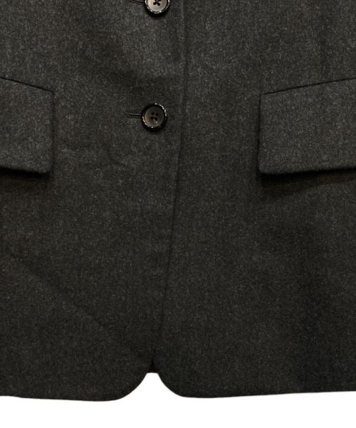 MARGARET HOWELL（マーガレットハウエル）MARGARET HOWELL (マーガレットハウエル) FLANNEL テーラードジャケット グレー サイズ:1の古着・服飾アイテム