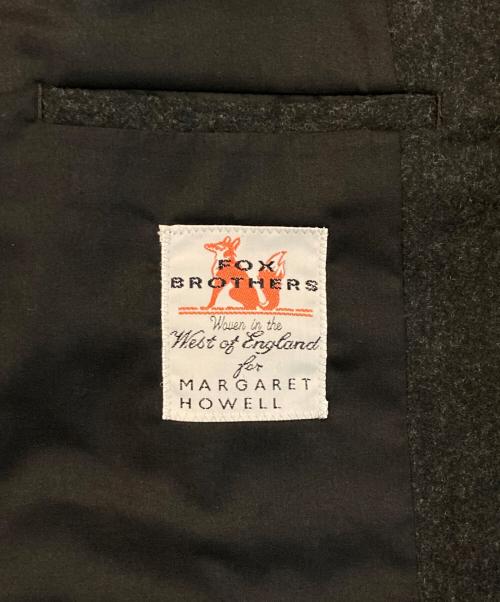 MARGARET HOWELL（マーガレットハウエル）MARGARET HOWELL (マーガレットハウエル) FLANNEL テーラードジャケット グレー サイズ:1の古着・服飾アイテム