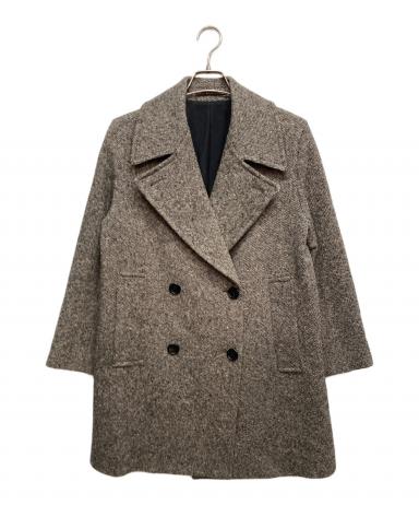 MARGARET HOWELL ツィードダブルブレスト トレンチコート MARGARET HOWELL ツィードダブルブレスト トレンチコート - メルカリ