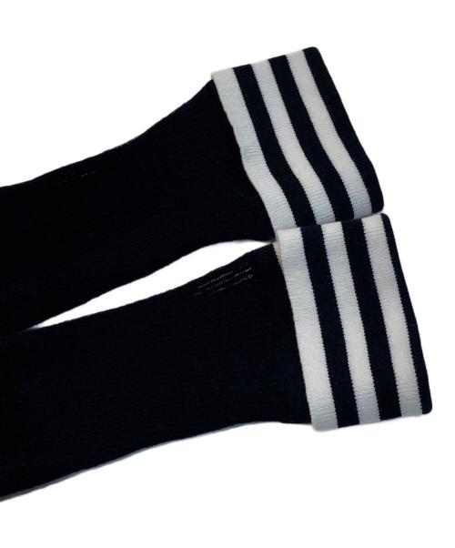 CABAN（キャバン）CABAN (キャバン) コットンナイロンリブ シアークルーネックカーディガン ブラック サイズ:Freeの古着・服飾アイテム