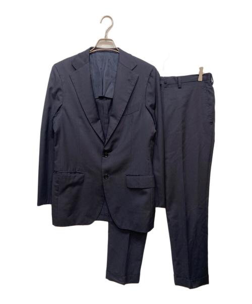 TOMORROW LAND PILGRIM（トゥモローランド ピルグリム）TOMORROW LAND PILGRIM (トゥモローランド ピルグリム) HORIZON TWILL 2Bボタンスーツ ネイビー サイズ:48の古着・服飾アイテム