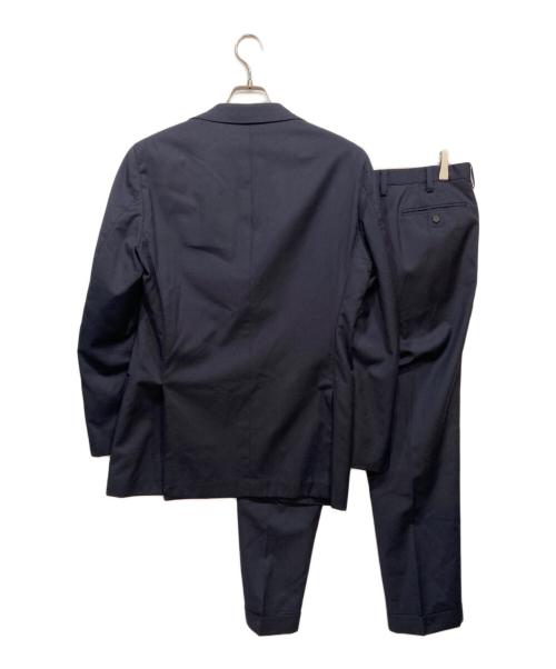 TOMORROW LAND PILGRIM（トゥモローランド ピルグリム）TOMORROW LAND PILGRIM (トゥモローランド ピルグリム) HORIZON TWILL 2Bボタンスーツ ネイビー サイズ:48の古着・服飾アイテム