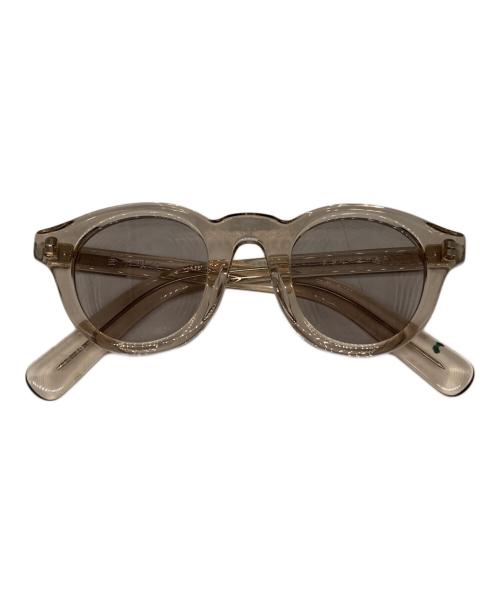 金子眼鏡（カネコガンキョウ）金子眼鏡 (カネコガンキョウ) サングラス ベージュ サイズ:44□25の古着・服飾アイテム