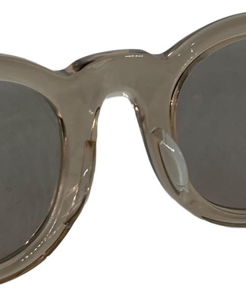 金子眼鏡（カネコガンキョウ）金子眼鏡 (カネコガンキョウ) サングラス ベージュ サイズ:44□25の古着・服飾アイテム