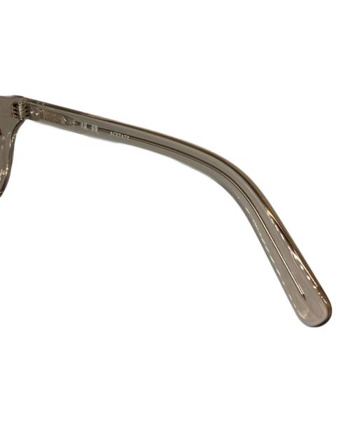 金子眼鏡（カネコガンキョウ）金子眼鏡 (カネコガンキョウ) サングラス ベージュ サイズ:44□25の古着・服飾アイテム