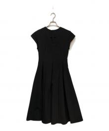 JNBY（ジェイエヌビーワイ）の古着「Refined Elegance Classic Dress」｜ブラック