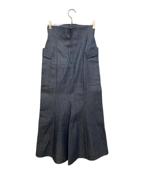 ESTNATION（エストネーション）ESTNATION (エストネーション) デニムロングスカート インディゴ サイズ:36 未使用品の古着・服飾アイテム
