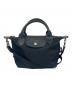LONGCHAMP（ロンシャン）の古着「エナジー XS トップハンドルバッグ」｜ブラック