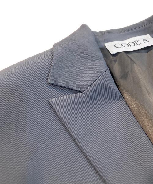 CODE A（コードエー）CODE A (コードエー) oversized jacket グレー サイズ:Freeの古着・服飾アイテム