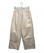 scuffersスカッファー）の古着「New EDS ロゴコットンパンツ」｜アイボリー