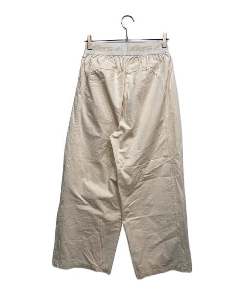 scuffers（スカッファー）scuffers (スカッファー) New EDS ロゴコットンパンツ アイボリー サイズ:Mの古着・服飾アイテム
