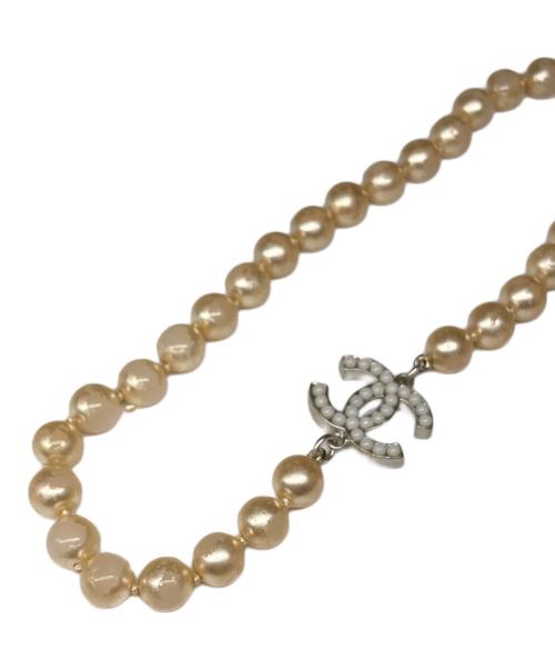 CHANEL（シャネル）CHANEL (シャネル) ロングパールネックレス ベージュ サイズ:不明の古着・服飾アイテム