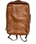 MOTHERHOUSEマザーハウス）の古着「ザダン レザーバックパック」｜ブラウン