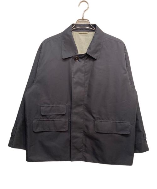 Cabaret Poval（キャバレーポバール）Cabaret Poval (キャバレーポバール) REVERSIBLE VENTILE COAT ネイビー サイズ:Lの古着・服飾アイテム