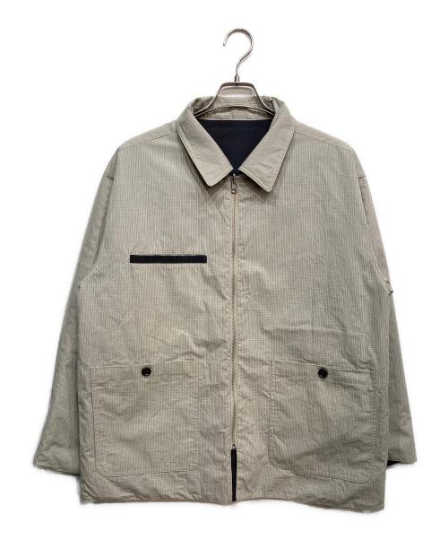 Cabaret Poval（キャバレーポバール）Cabaret Poval (キャバレーポバール) REVERSIBLE VENTILE COAT ネイビー サイズ:Lの古着・服飾アイテム